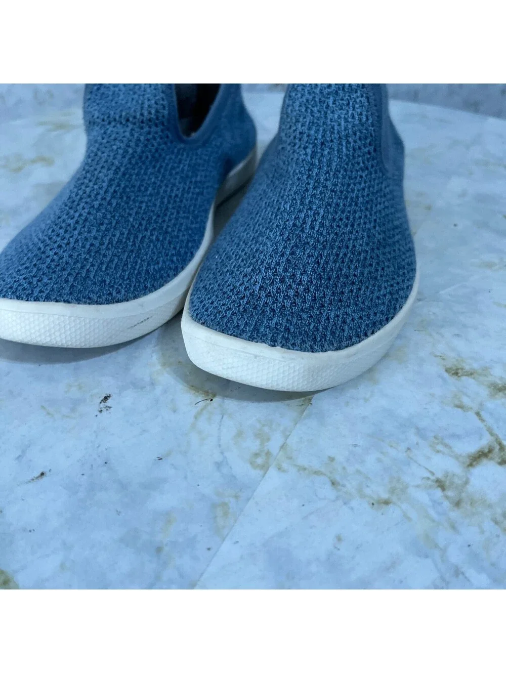 Allbirds Tree Loungers Women's Size 7 Shoes Blue Slip On Comfort Casual Sneakers